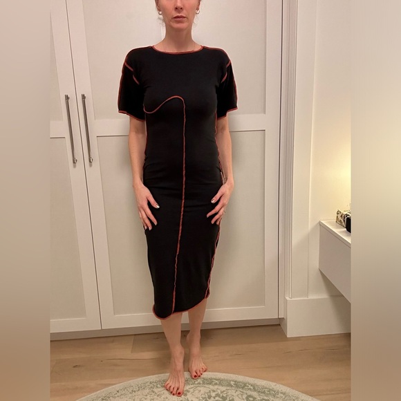 Black fitted Dress - Picture 1 of 5